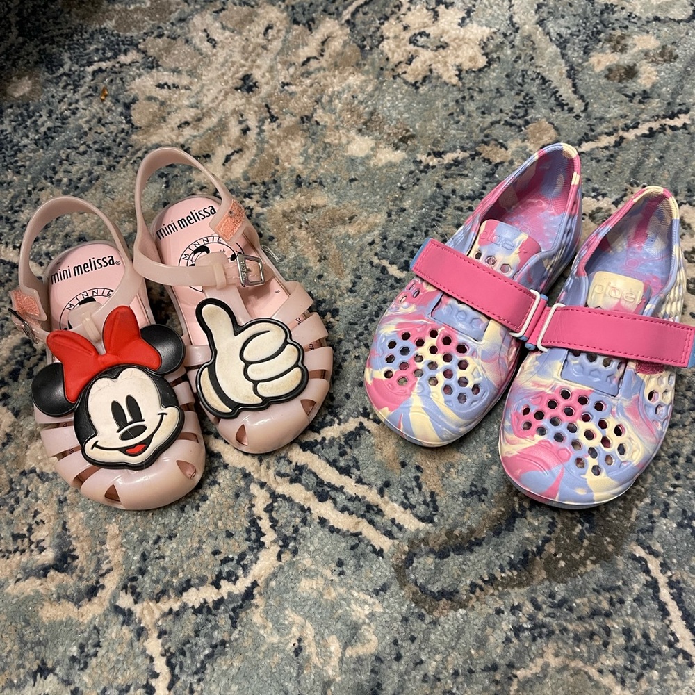 Mini Melissa and Plae Shoes size 10US